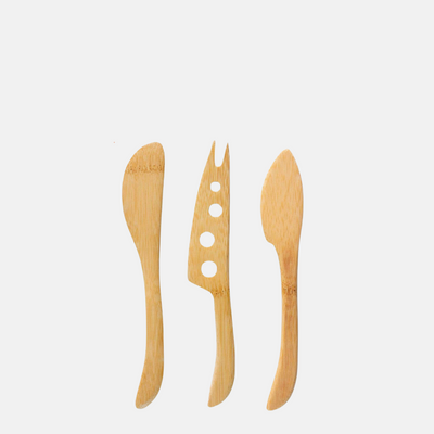 Totally Bamboo 3-Piece Bamboo Cheese Tool Set - Shop BirdieBox