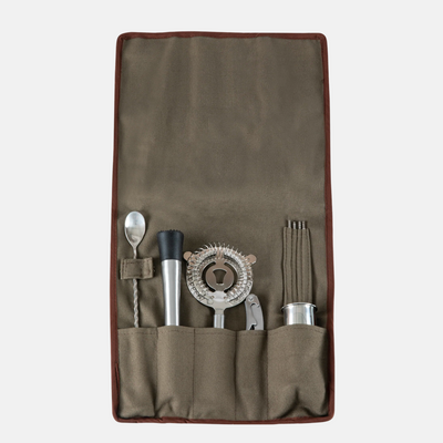 Legacy 10-Piece Bar Tool Roll Up Kit