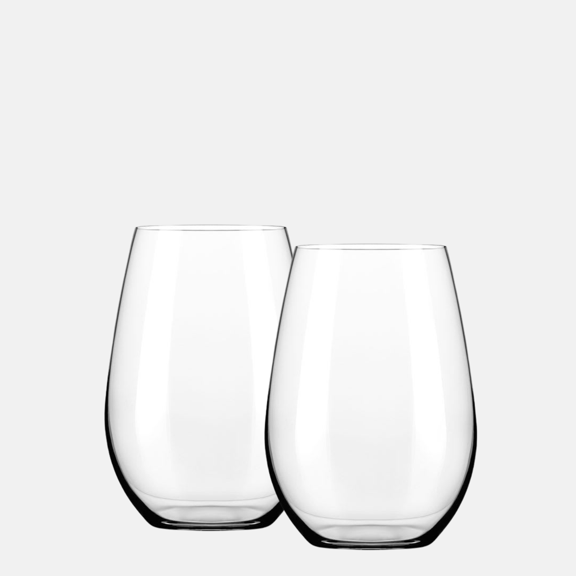 Old Tymes Set of 2 Stemless Wine Glasses - Shop BirdieBox